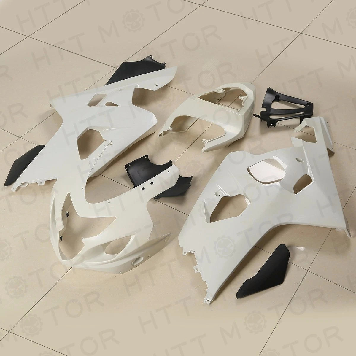 Unpainted ABS Plastic Fairings Bodywork for Suzuki GSXR 600 750 (2004–2005)