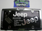 Chrome License Plate Frame for Jeep