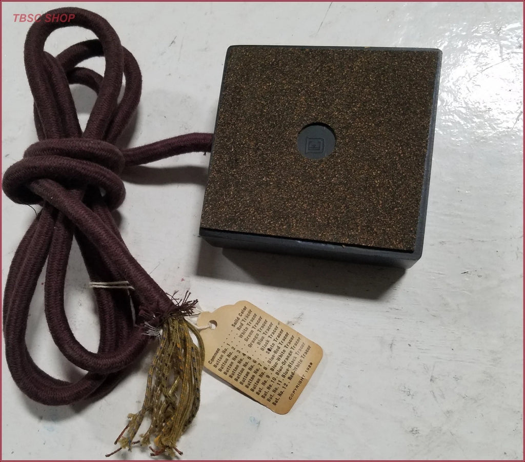 12 Button Hotel Buzzer Ringer Bell for Vintage 1930's Models