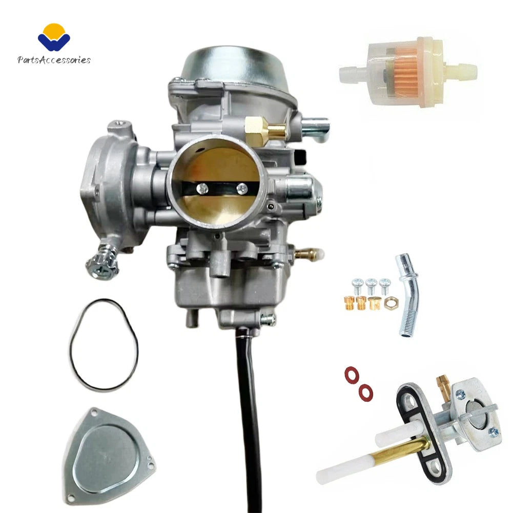 Carburetor & Fuel Petcock Switch for Polaris Predator Outlaw 500 (2003–2007)