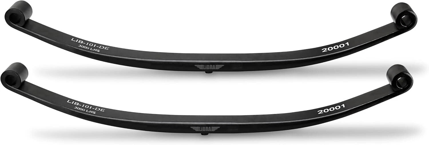 2X Mobile Home Trailer Leaf Spring Double Eye 3000lbs for 6000lb Axle