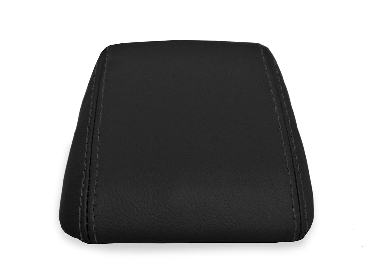 Center Console Lid Armrest Cover for Scion TC (2005–2010) Black PVC Leather