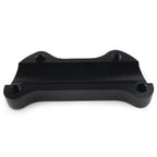 Black Smooth Handlebar Riser Top Clamp for Harley Dyna Softail Sportster