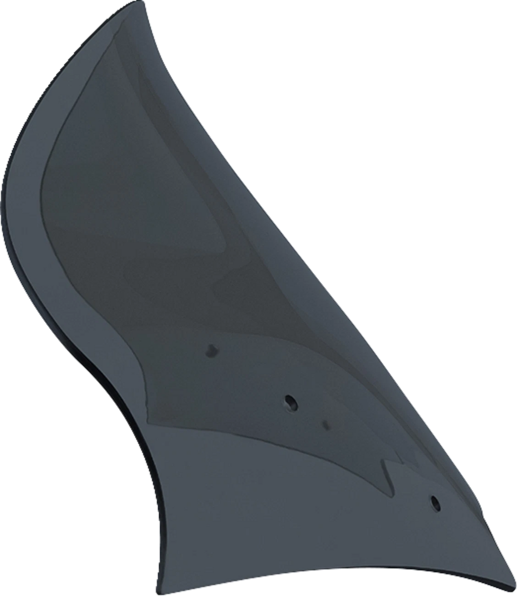 Klock Werks Flare Windshield 13.5" Dark Smoke for FLTRX (2015–2023)