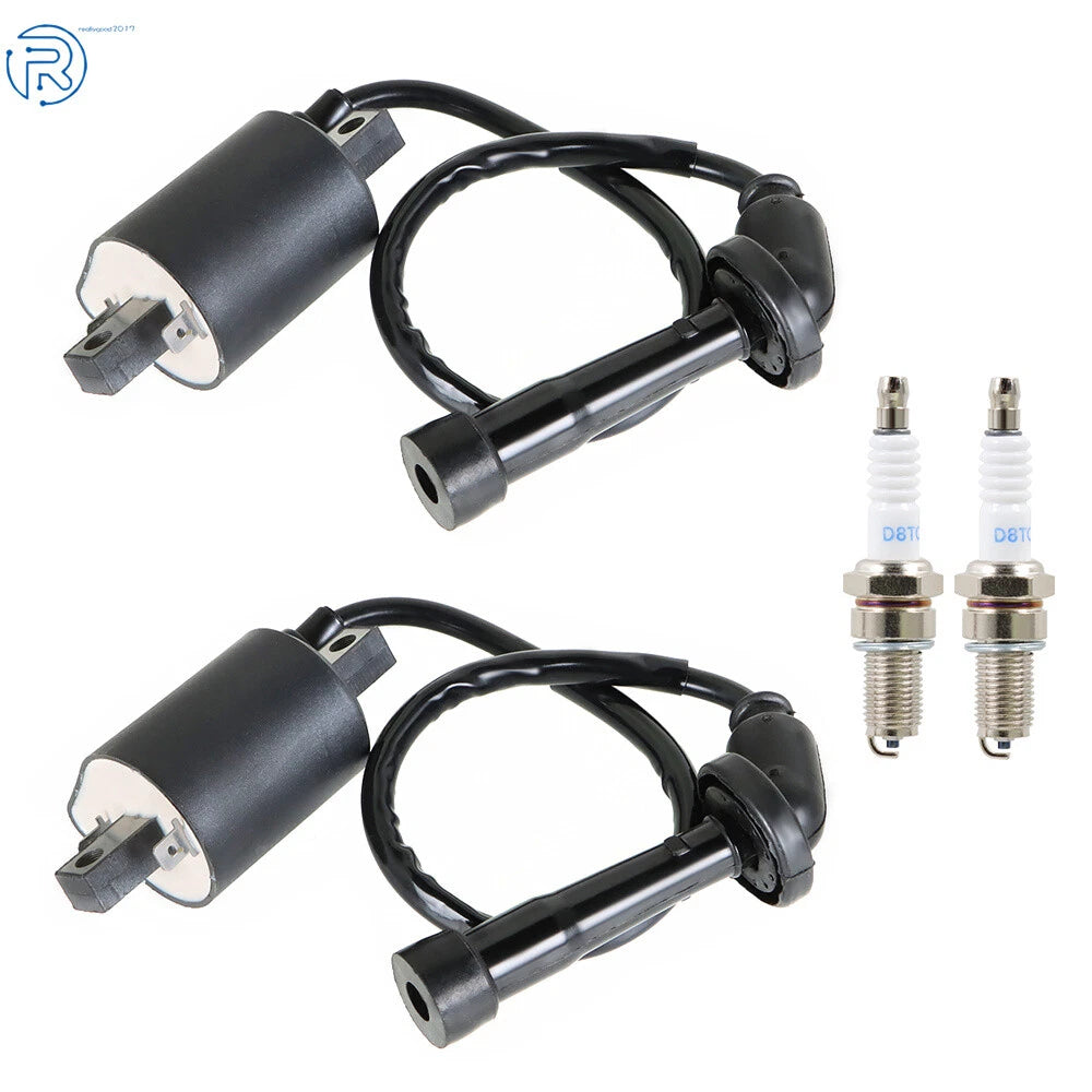 2X Ignition Coil for Yamaha V Star 650 XVS650 (1998–2016)