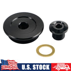 Billet Aluminum Engine Plugs Cover for Suzuki Quadsport Z400 LTZ400 (2003–2014)