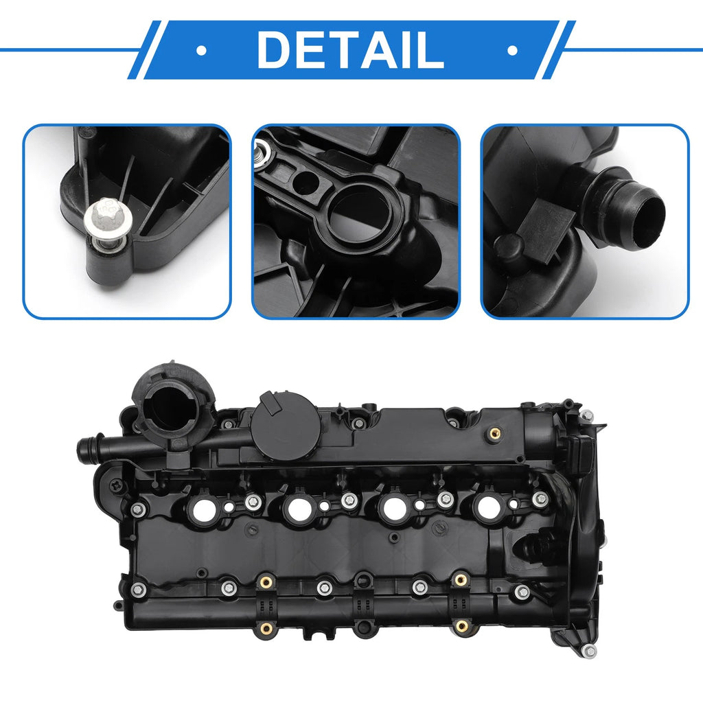 Front Engine Valve Cover with Gasket No. 11128508570 for BMW X3 (2008–2010)