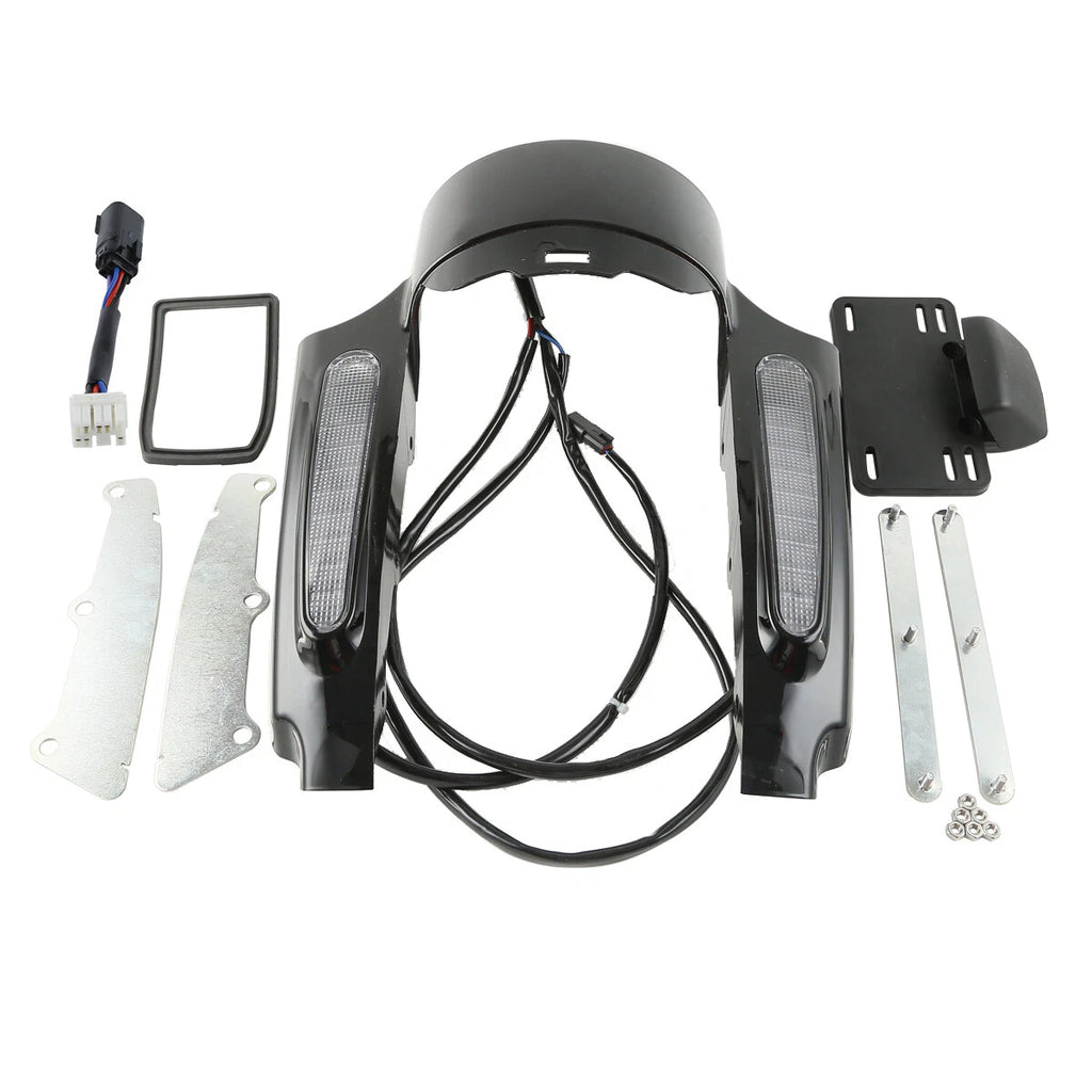 Rear Fender Fascia Set for Harley Touring Road King (2009–2013)