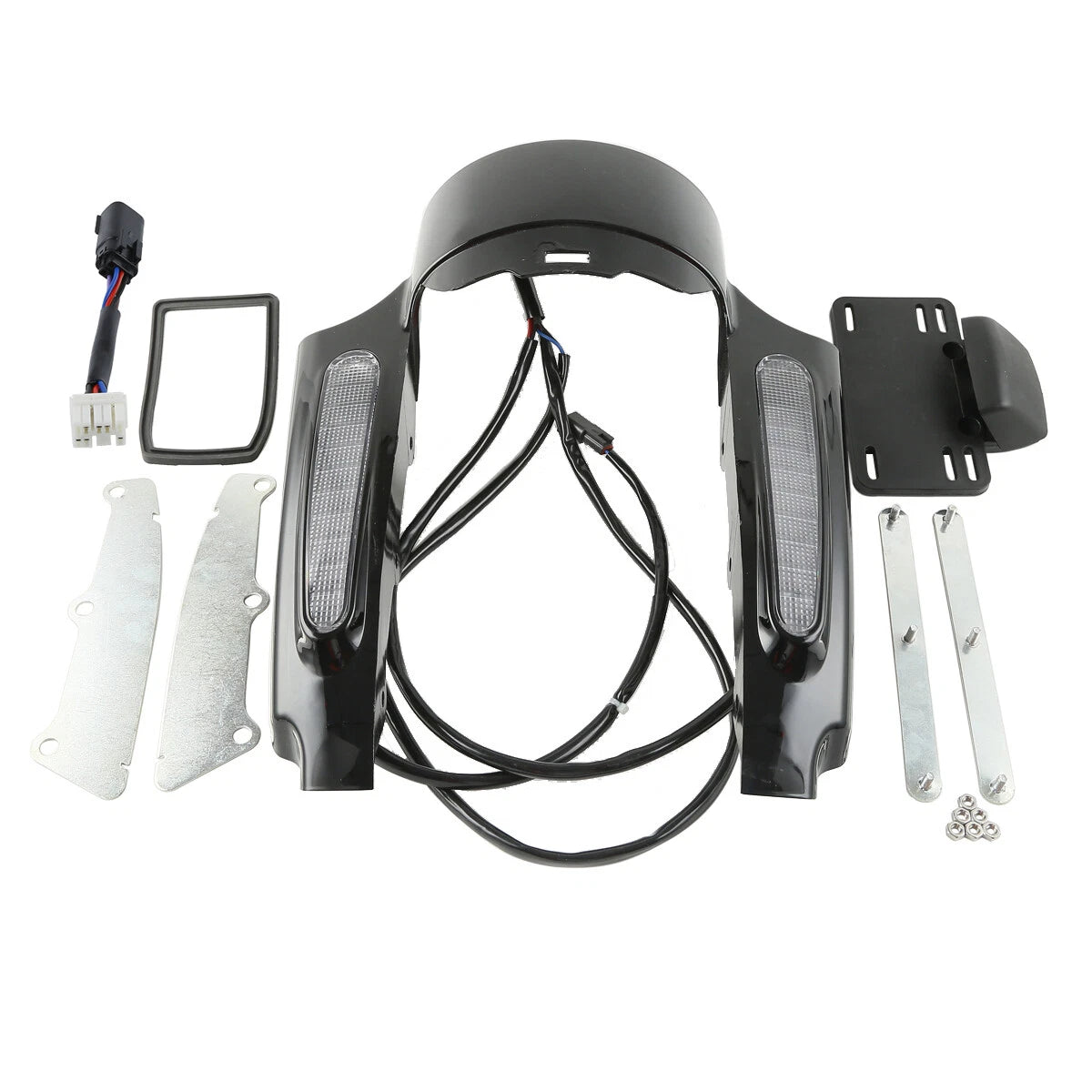 Rear Fender Fascia Set for Harley Touring Road King (2009–2013)