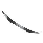 M4 Style Carbon Black Rear Trunk Spoiler Wing for BMW 5 Series E60 (04-10)