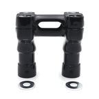 CNC Black 4" Riser Handlebar Top Clamp for H-D Softail Breakout Fat Bob (2011)