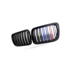 Black Tri-Color M-Style Front Grille for BMW 3 Series E36 (1997–1999)