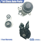 Set of 3 Engine Motor & Torque Strut Mounts for Mazda CX-9 (2010-2012)