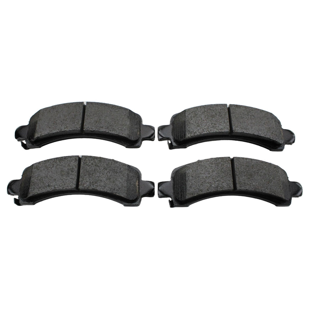 Set of 4 Akebono ProACT Rear Ceramic Disc Brake Pads for Cadillac Chevrolet GMC