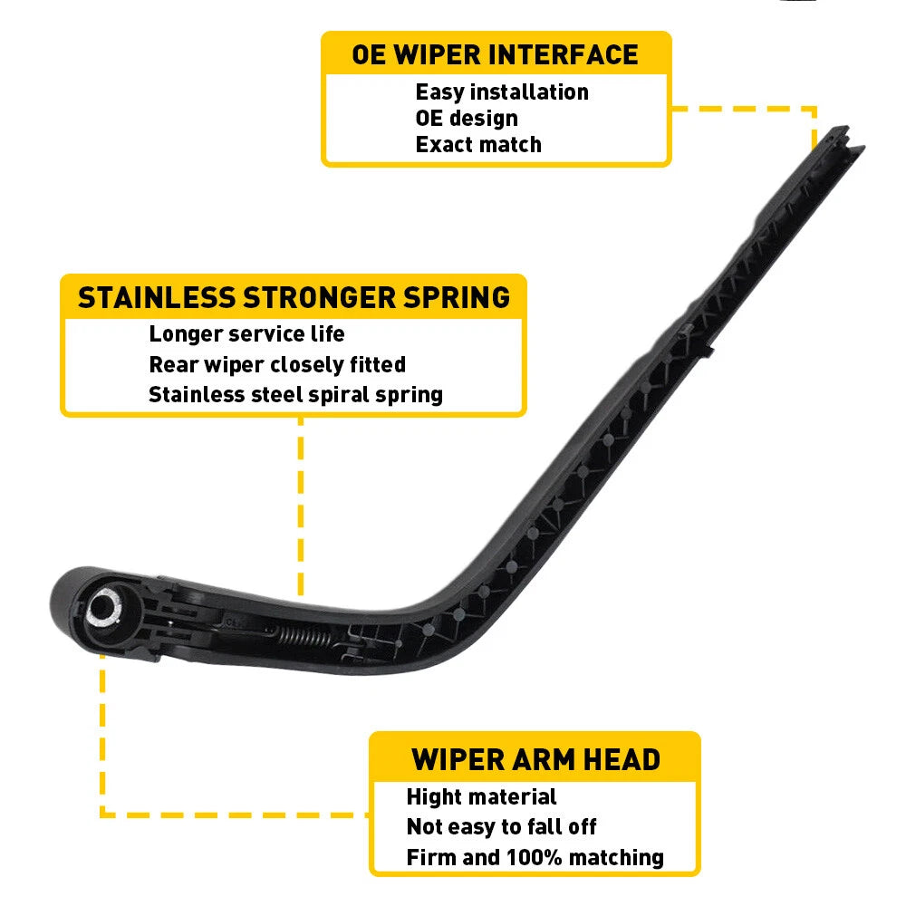Rear Window Wiper Blade and Arm Set for Scion xB (2004â2006)