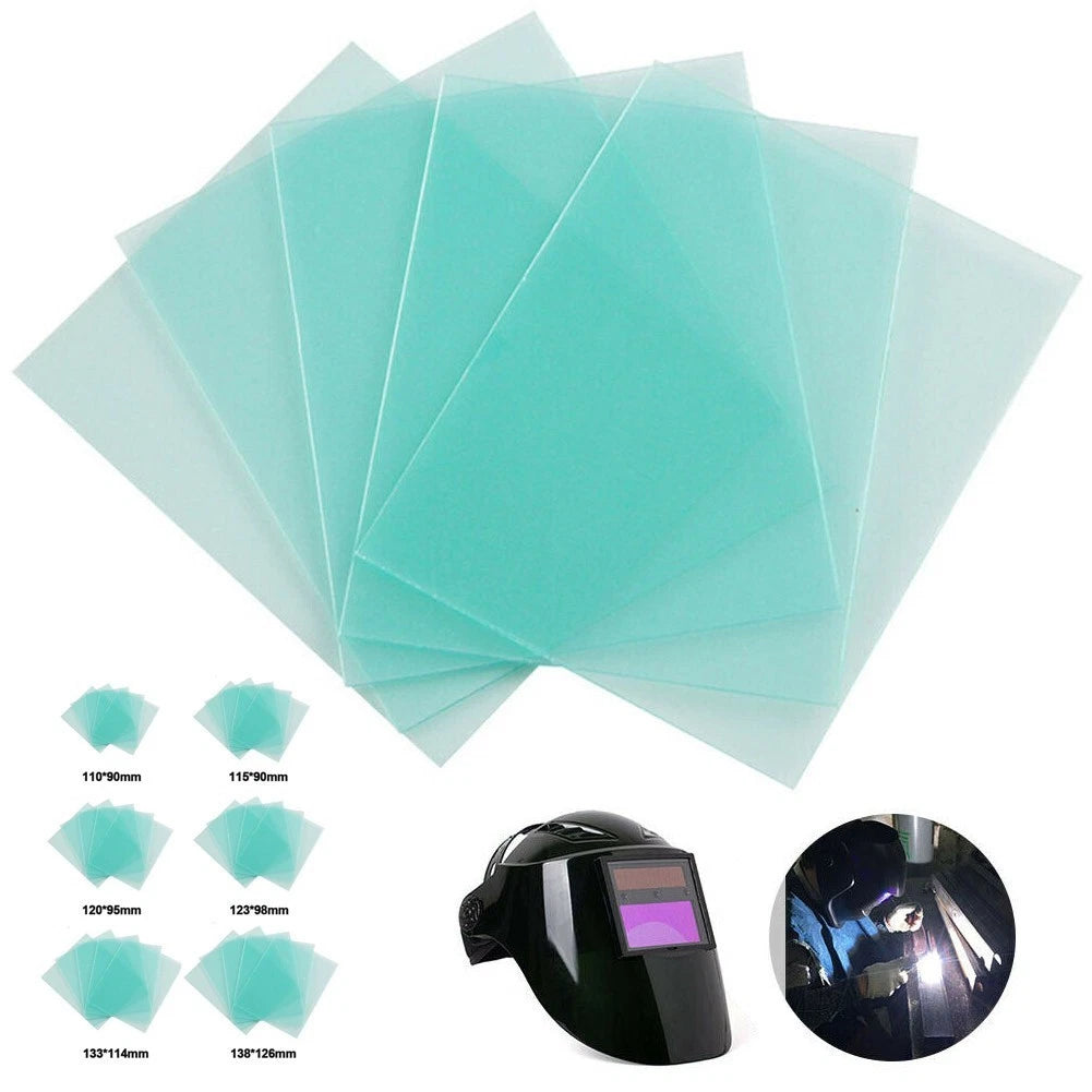 10X Clear PC Welding Helmet Cover Lens Plate - Reliable Protection