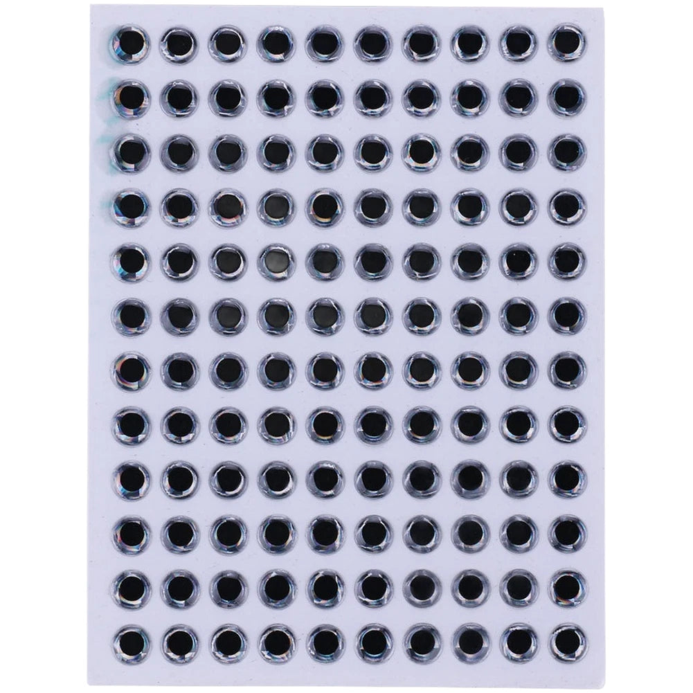Light Reflective Gold Plated Fish Eyes for Fishing Lure Assembly (0.6cm, 0.8cm)