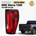 Full LED Tail Light Right Passenger for GMC Sierra 1500 2500HD 3500HD (2019–2026)
