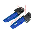 Front Footrests Foot Pegs for Yamaha FZ-07 FZ-09 FJ-09 FZ-10 XSR 700 900 FZ8 D8