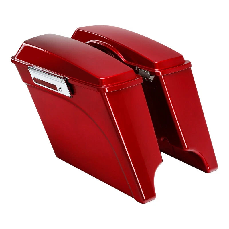 5" Stretched Saddlebag Conversion Bracket for Harley Softail (1986–2017)