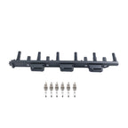 Set of 6 Iridium Spark Plugs & Ignition Coil for Jeep Cherokee XJ Wrangler TJ (1997–2006)