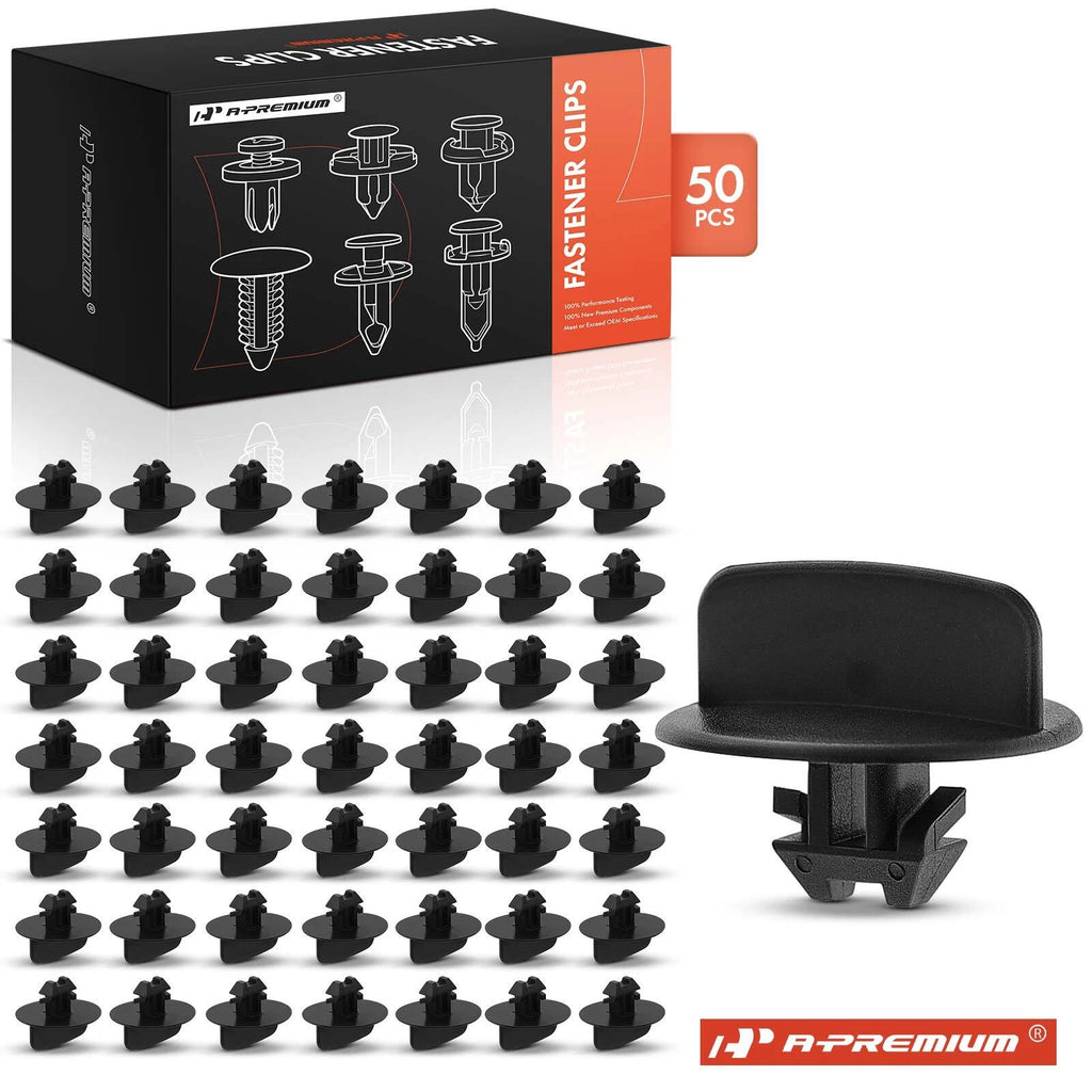 50Pcs 14mm Nylon Bumper Deflector Clips for Jeep WK WK2 (2005–2021)