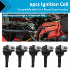 5X Ignition Coil for Ford Focus ST XR5 RS Mondeo XR5 Kuga 2.5L Turbo