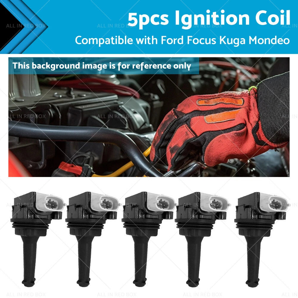 5X Ignition Coil for Ford Focus ST XR5 RS Mondeo XR5 Kuga 2.5L Turbo