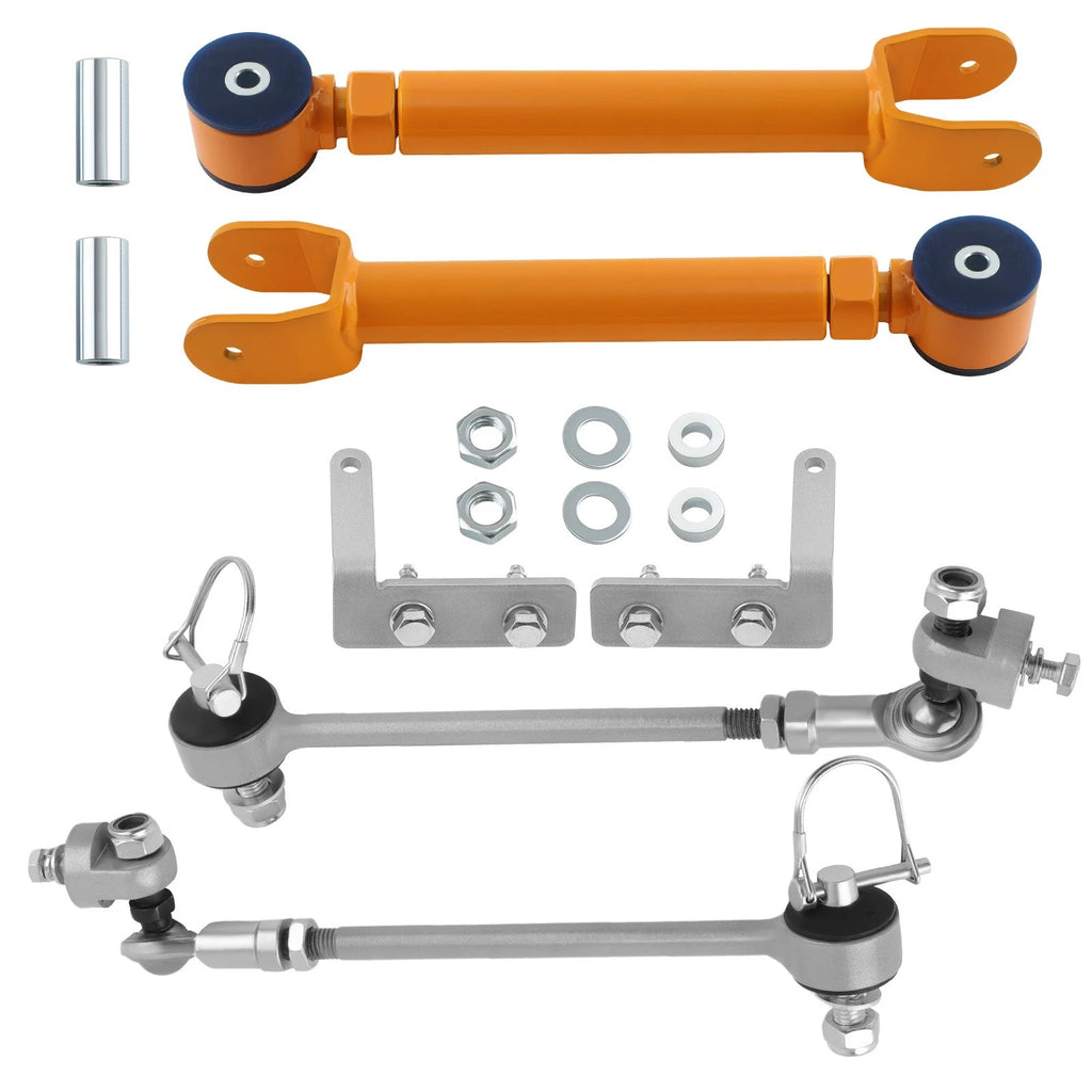 Front Upper Control Arms with Quick Disconnects for Jeep Cherokee XJ (1984–2001)