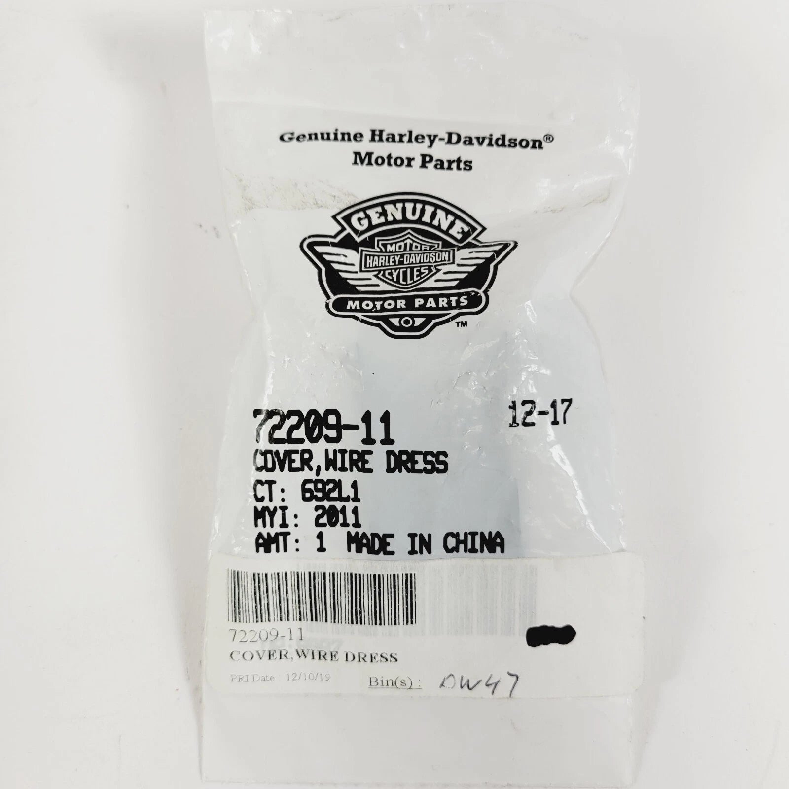 Cover Wire Dress for Harley-Davidson (72209-11)