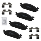 Front Ceramic Brake Pads Kit D1376 for Ford Explorer Taurus (2010–2019)
