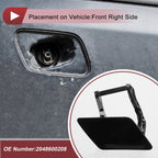 Front Right Washer Nozzle Cover Cap for Mercedes-Benz GLK350 (2010–2015) Black