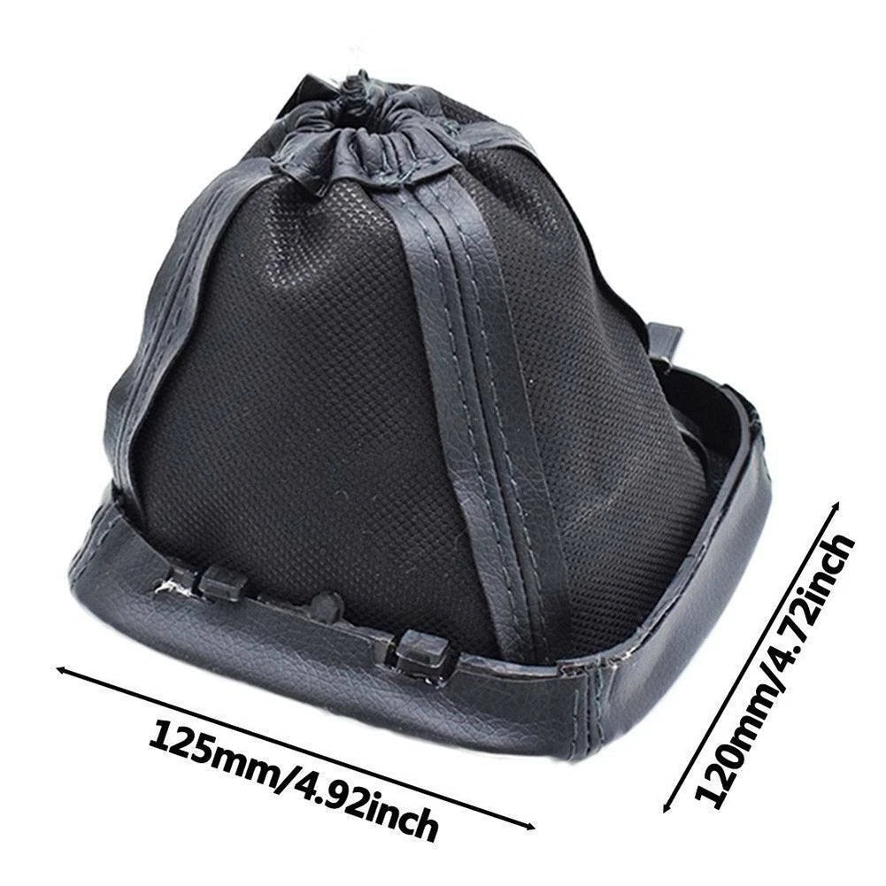 Gear Shift Knob Gaiter for Ford Transit (2006–2014) - Black PU Leather