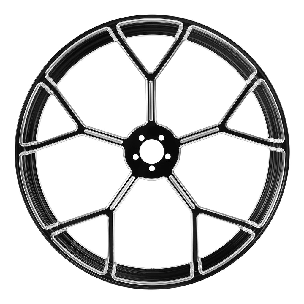 Set of 2 Wheel Rims Hubs for Harley Road Glide (1997–2008)