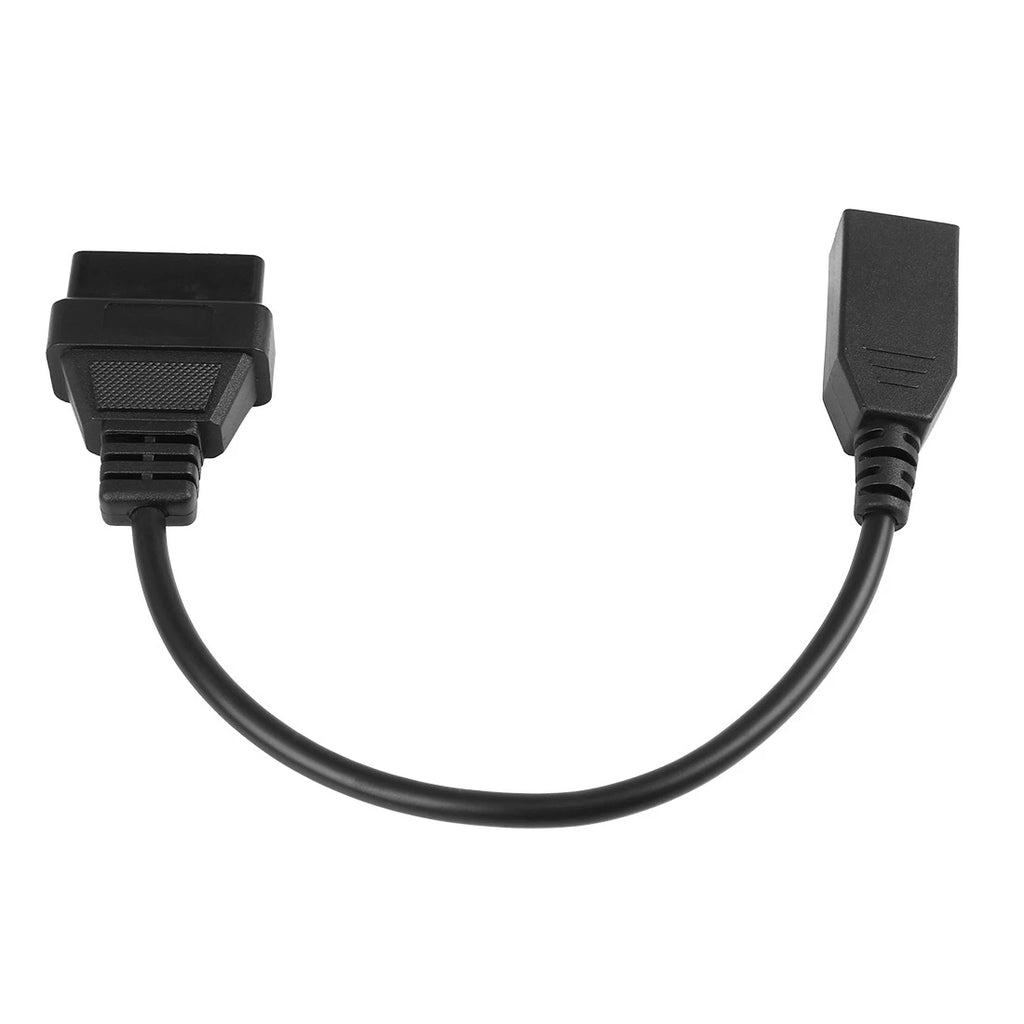 OBD2 Diagnostic Connector Cable for Honda (DC 12V 3 Pin to 16 Pin)