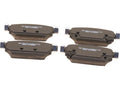 Set of 4 Rear Brake Pads for Mazda 3 (2017–2018) QC991HK