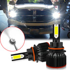 6000K White LED Headlight Bulbs for Dodge Ram 1500 2500 (1994–2003)