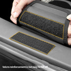 Car Window Storage Bag for Vehicle Side Door Organizer (Leather, Waterproof)