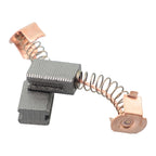Set of 4 Carbon Brush Replacement for Enhance Motor Efficiency (12mm x 8mm x 5mm)