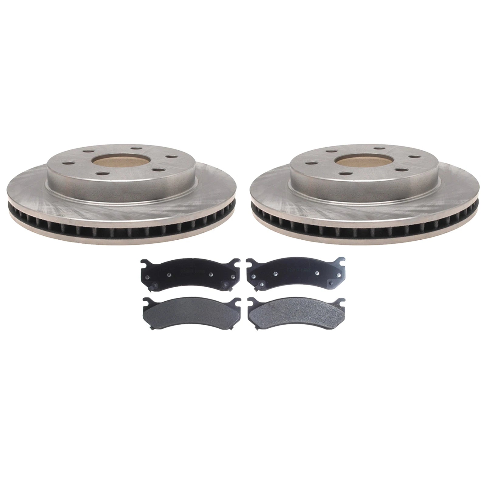 Front Brake Kit Set of 4 for Cadillac Escalade, Chevrolet Astro, Tahoe (304mm)