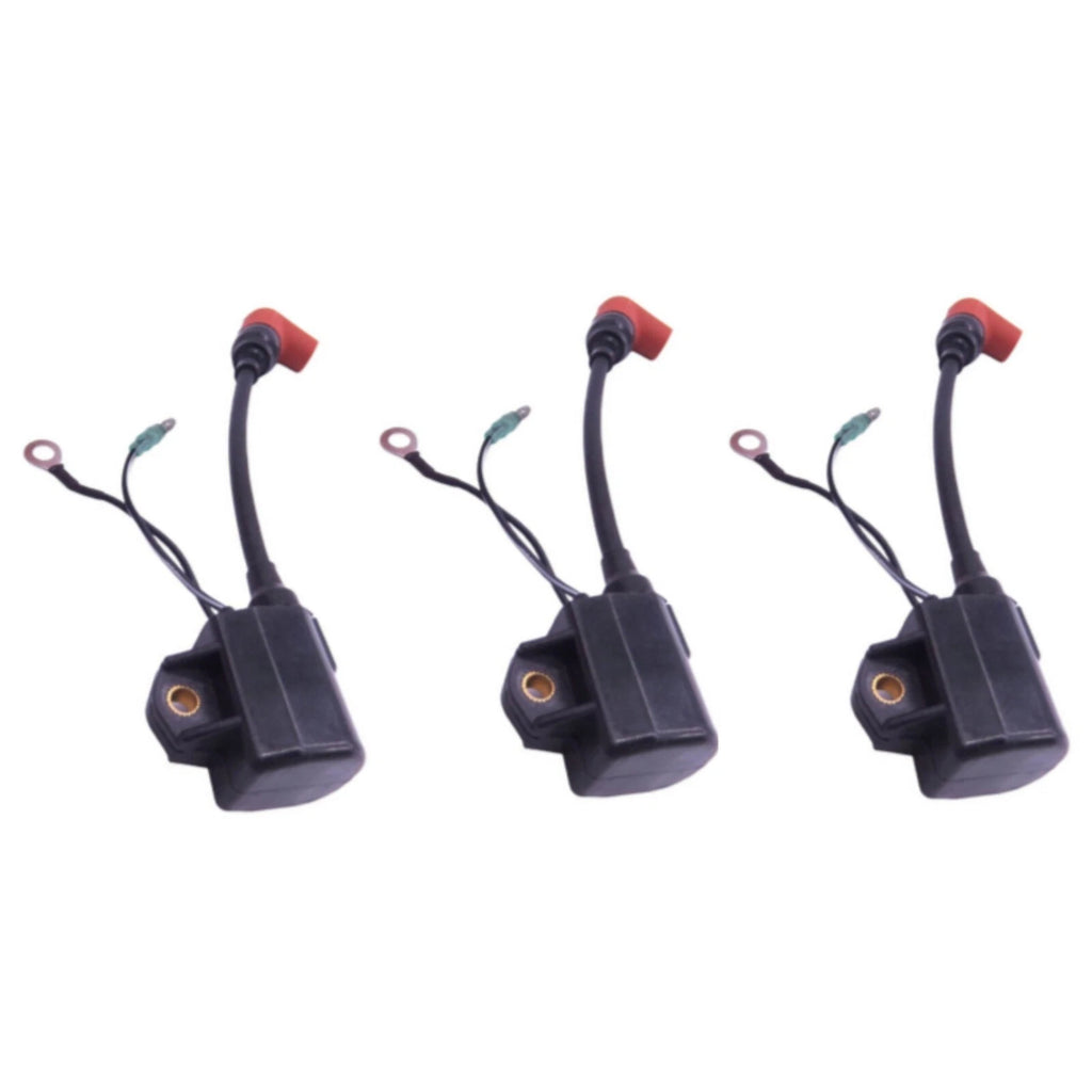 3Pcs Ignition Coil Assy for Yamaha Outboard 60 70 75 85 90 HP (2T) 697-85570-00