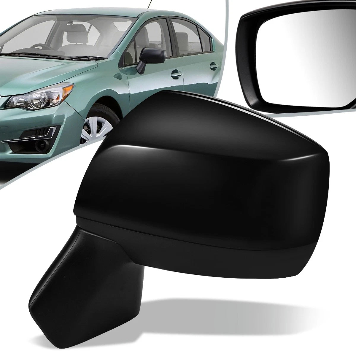 Driver Side Door Mirror for Subaru Impreza (2012–2014) SU1320128