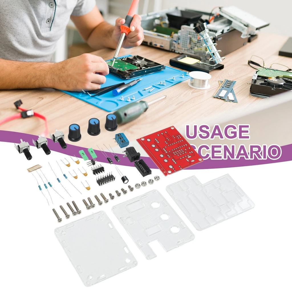 Adjustable Frequency Signal Generator Kit for Automotive Applications (1Hz–1MHz)