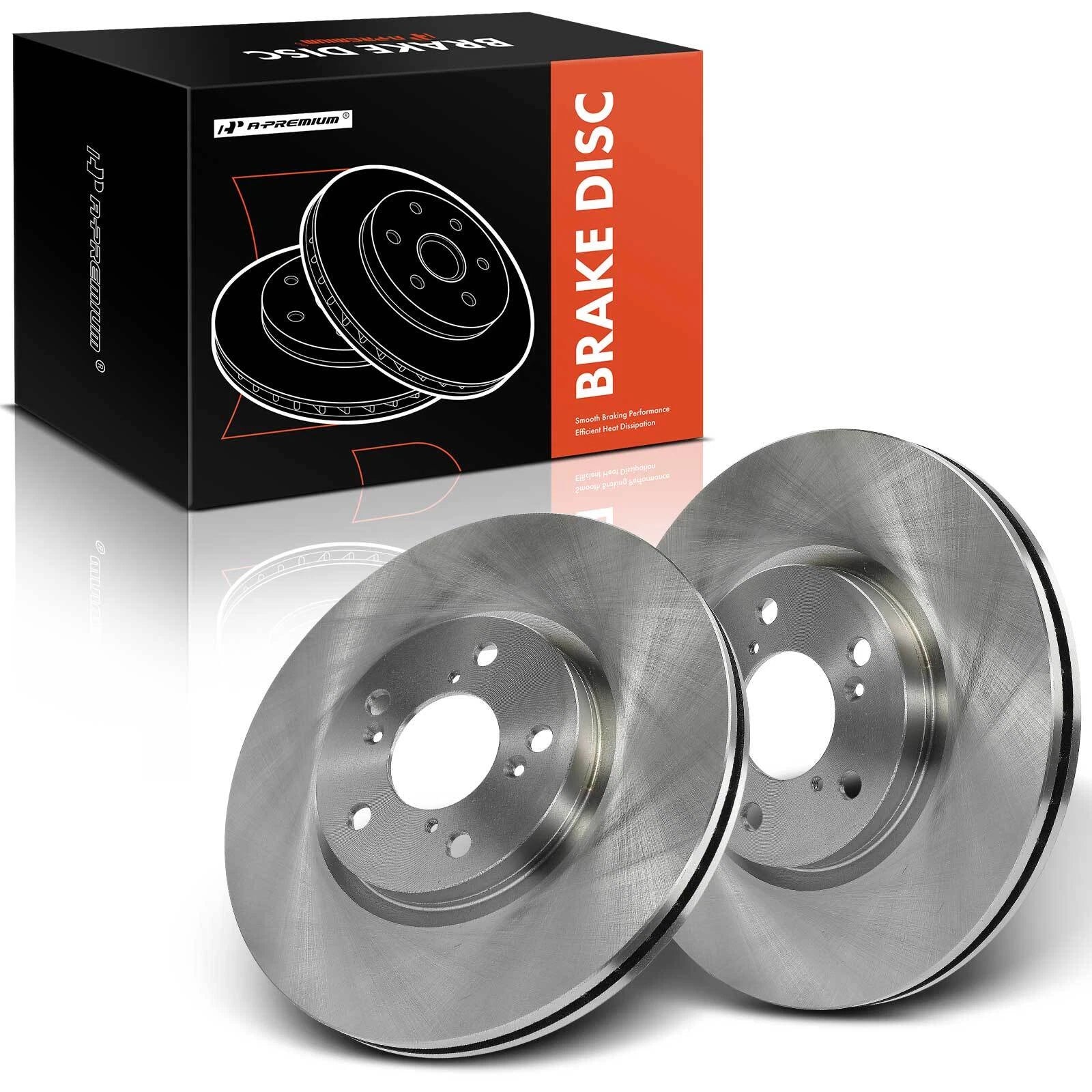 2X Front Side Disc Brake Rotor for Honda Ridgeline (2006–2014)