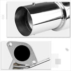 4" Tip Muffler Performance Catback Exhaust System for Honda CR-Z (2011–2015)