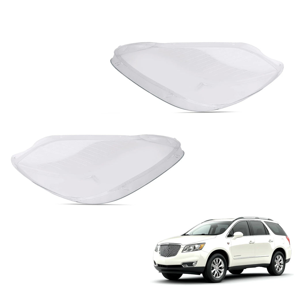 Clear Headlight Lens Cover for Buick Enclave (2008–2012) Left Right