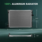 Radiator for Chrysler 300 Dodge Charger Challenger (2009–2019)