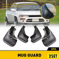 Set of 4 Mud Guards for Toyota AE100 Corolla (1993–1997)