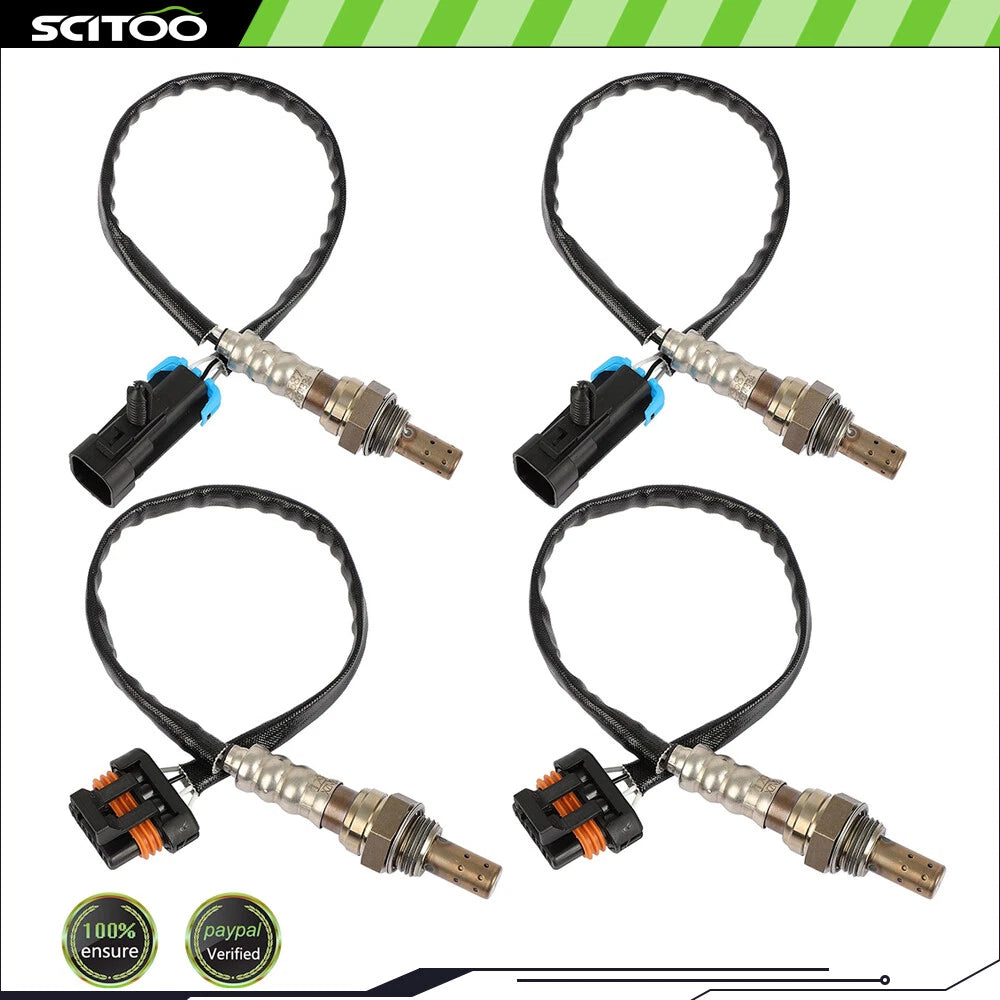 4X O2 Oxygen Sensors for Chevrolet GMC C/K 1500 2500 3500 Tahoe Express (1995–2002)