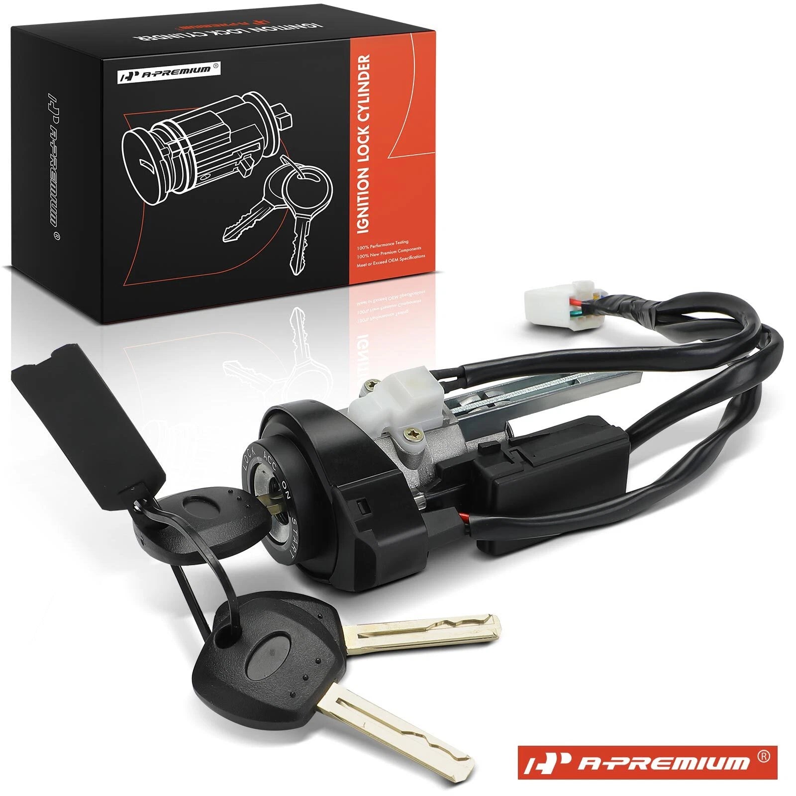 Ignition Lock Cylinder with 3 Keys for Kia Amanti (2005–2006)